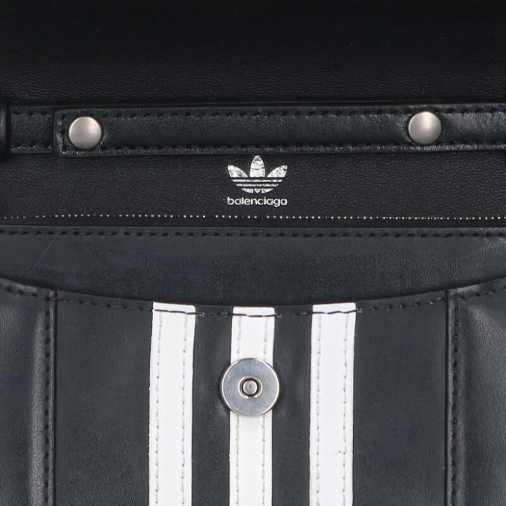 Balenciaga Adidas Hourglass Chain Shoulder Bag Black White - Picture 5 of 5